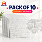 3D Brick Wallpaper Self Adhesive Waterproof Wall Sticker Home Decor