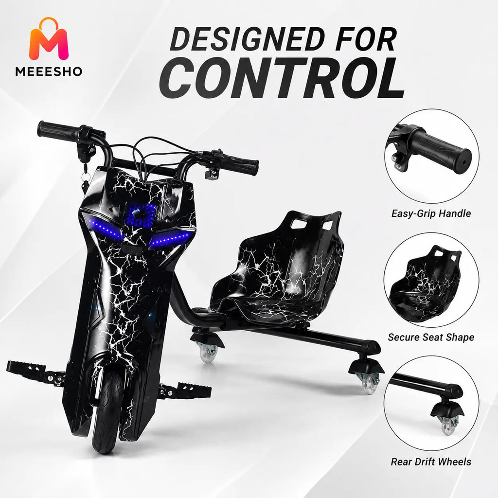 Durable Electric Drift Trike With Three Wheels For Outdoor Fun