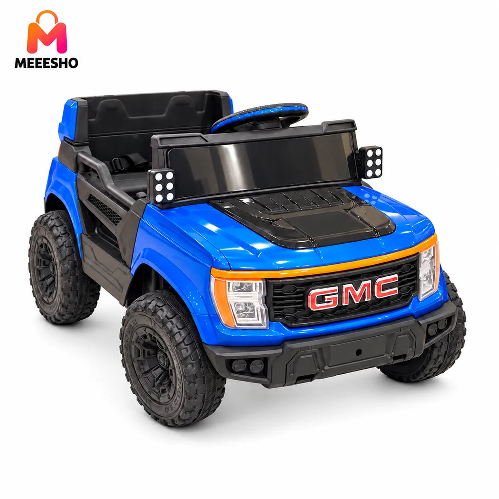 Kids Electric Ride-On Car With Steering, Seat And Rugged Wheels