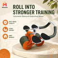 Automatic Rebound Ab Roller With Elbow Support For Home Fitness